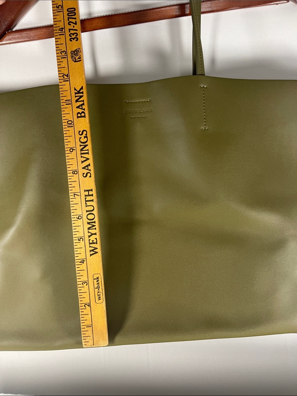 Everlane The Luxe Italian Leather Tote Bag - Picture 15 of 17